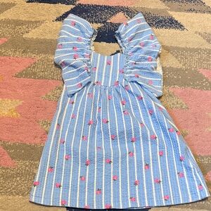 Zara Strawberry Stripe Dress